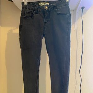Dark gray/Black skinny jeans size 1